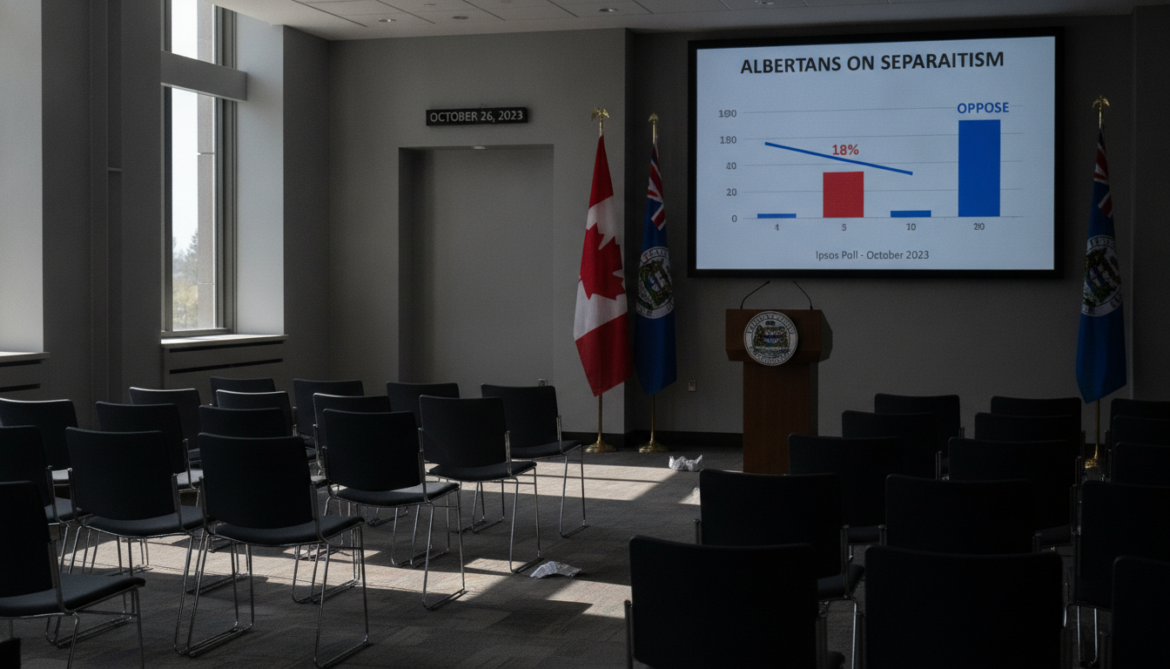 Alberta separatism support falls to 18 per cent in Ipsos poll