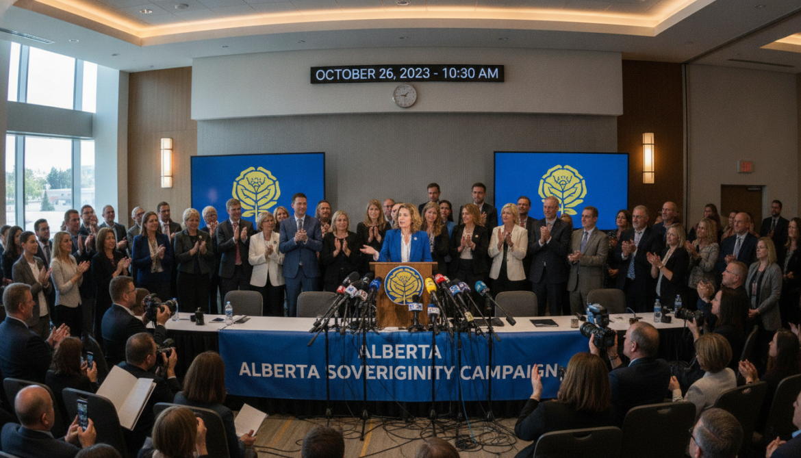 Alberta separatist campaign launches as third-party advertiser ahead of fall referendum