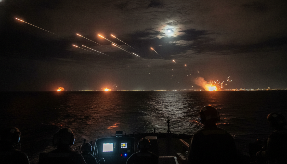 CENTCOM launches strikes in Iran targeting air defenses in Strait of Hormuz