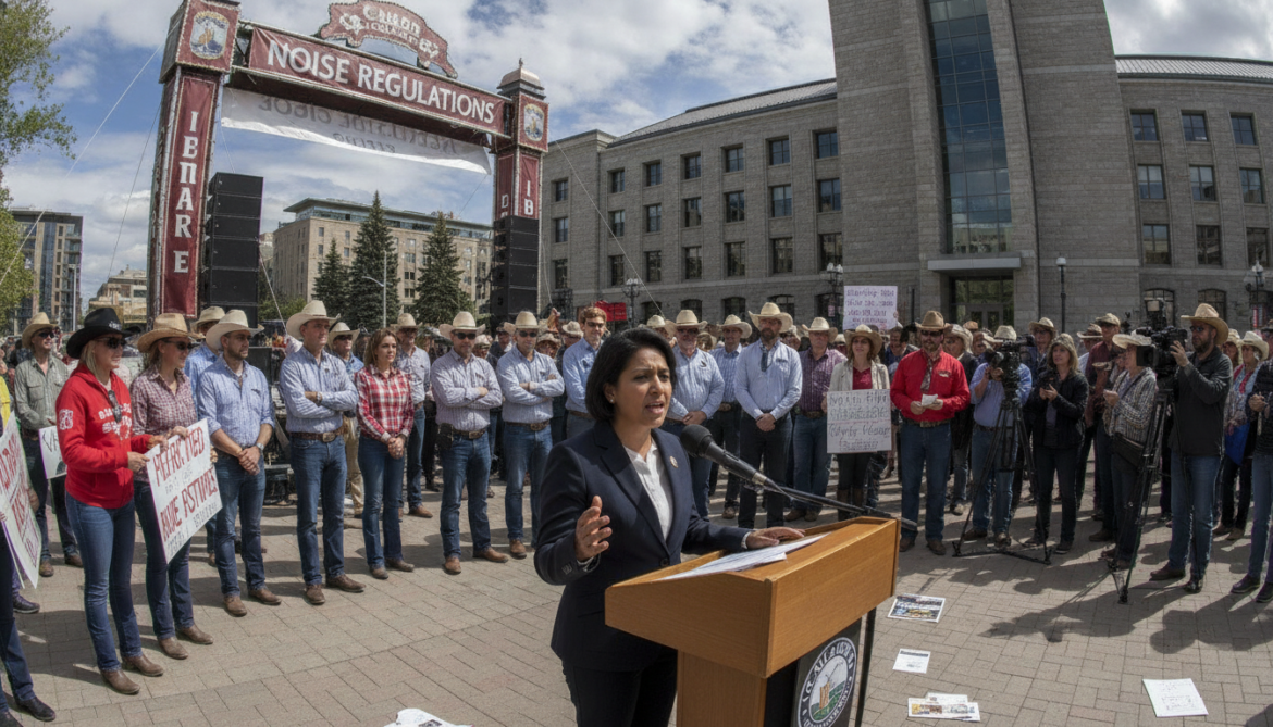 Calgary Stampede noise rules spark political backlash as mayor defends changes