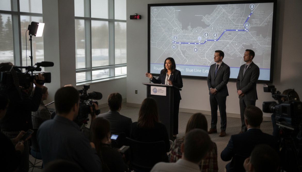 Calgary announces RouteAhead plan to extend Blue Line LRT northeast