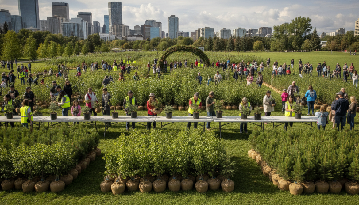 Calgary distributes 10,000 trees through Branching Out to boost urban canopy