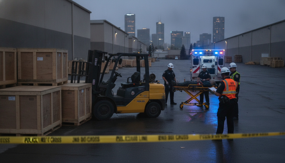 Calgary forklift accident seriously injures worker OHS notified as police investigate
