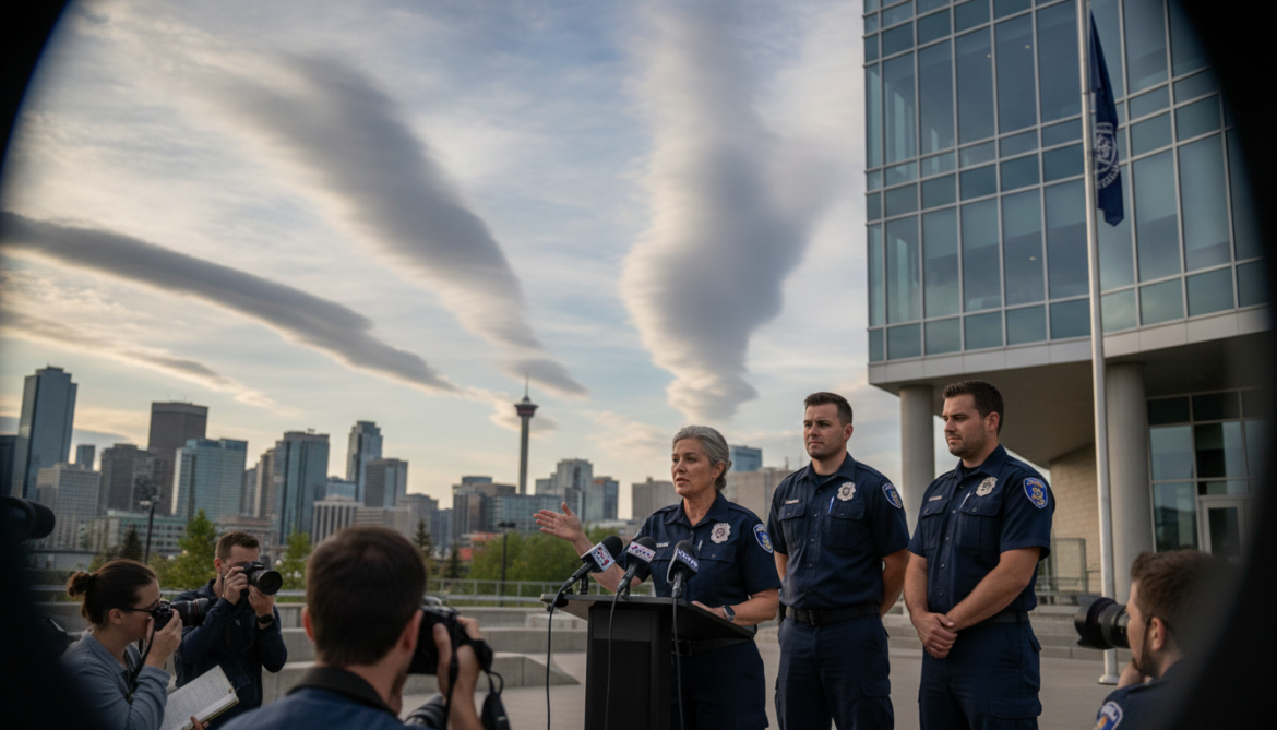 Calgary officials confirm funnel-like formations harmless, rule out tornado threat