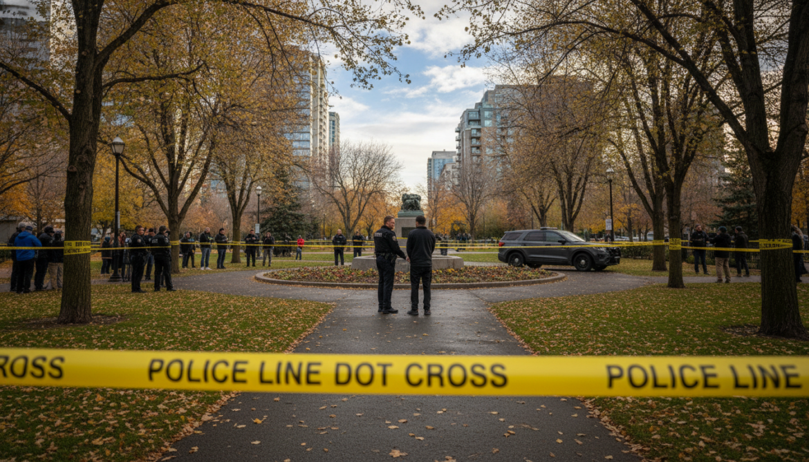 Calgary police investigate suspicious death in Tomkins Park, one person in custody