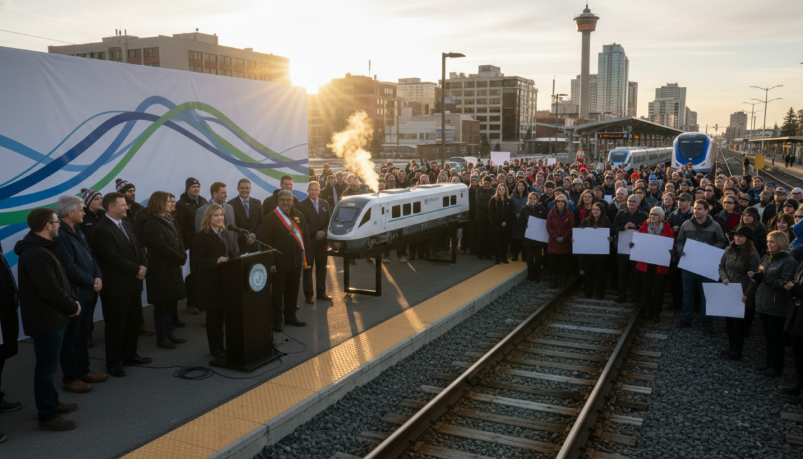 Calgary to Banff hydrogen rail supporters urge launch connecting Bow Valley communities