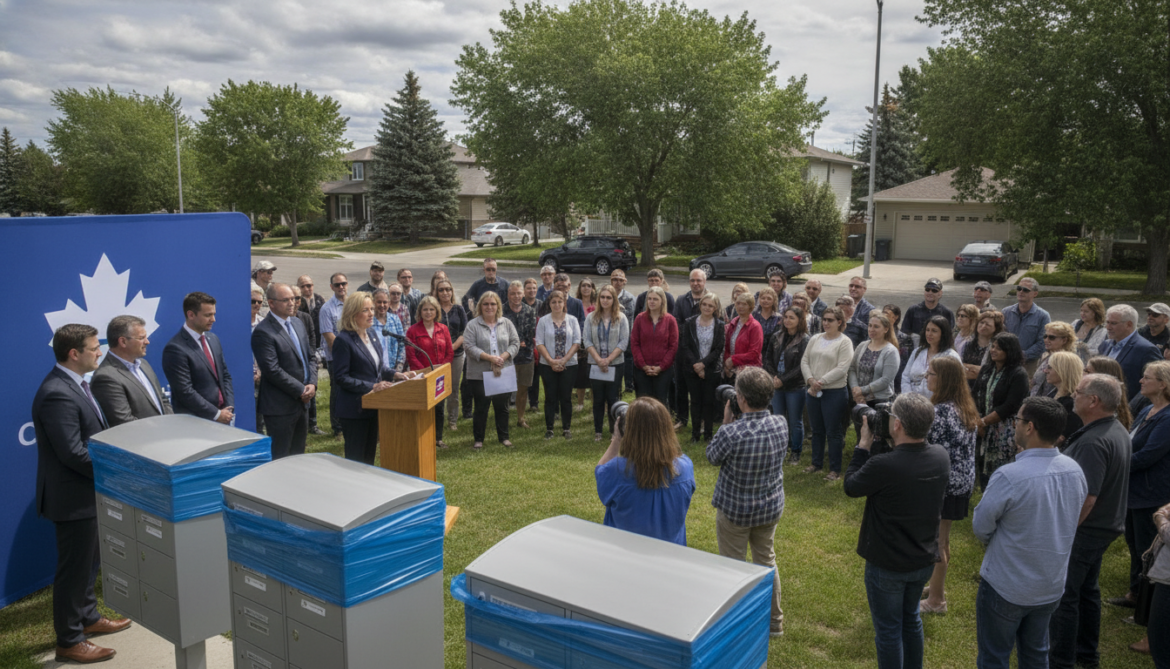 Canada Post announces conversion of 33,300 Calgary homes to community mailboxes