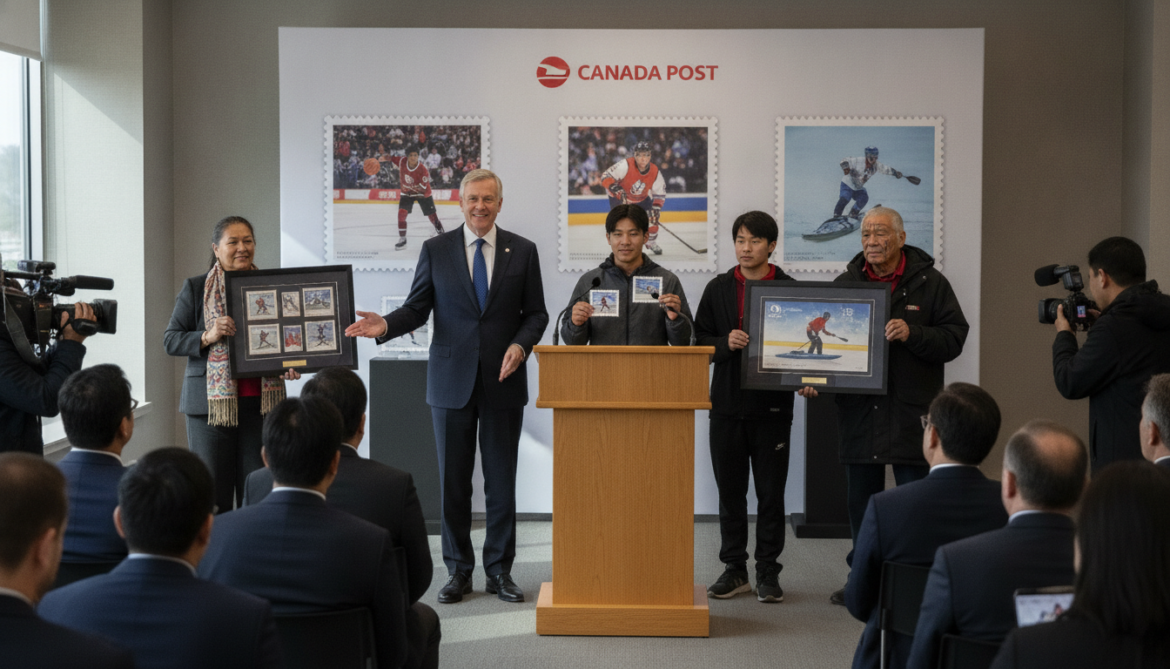 Canada Post unveils three stamps honouring Indigenous sports leaders