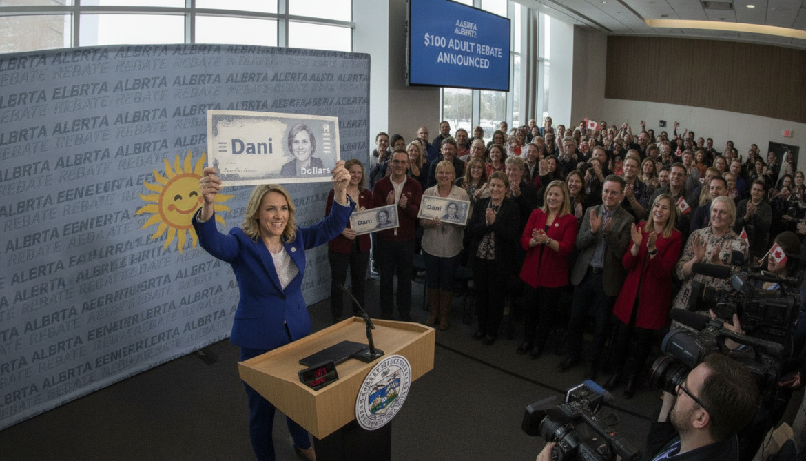 Dani Dollars launched as Alberta announces $100 energy rebate for adults