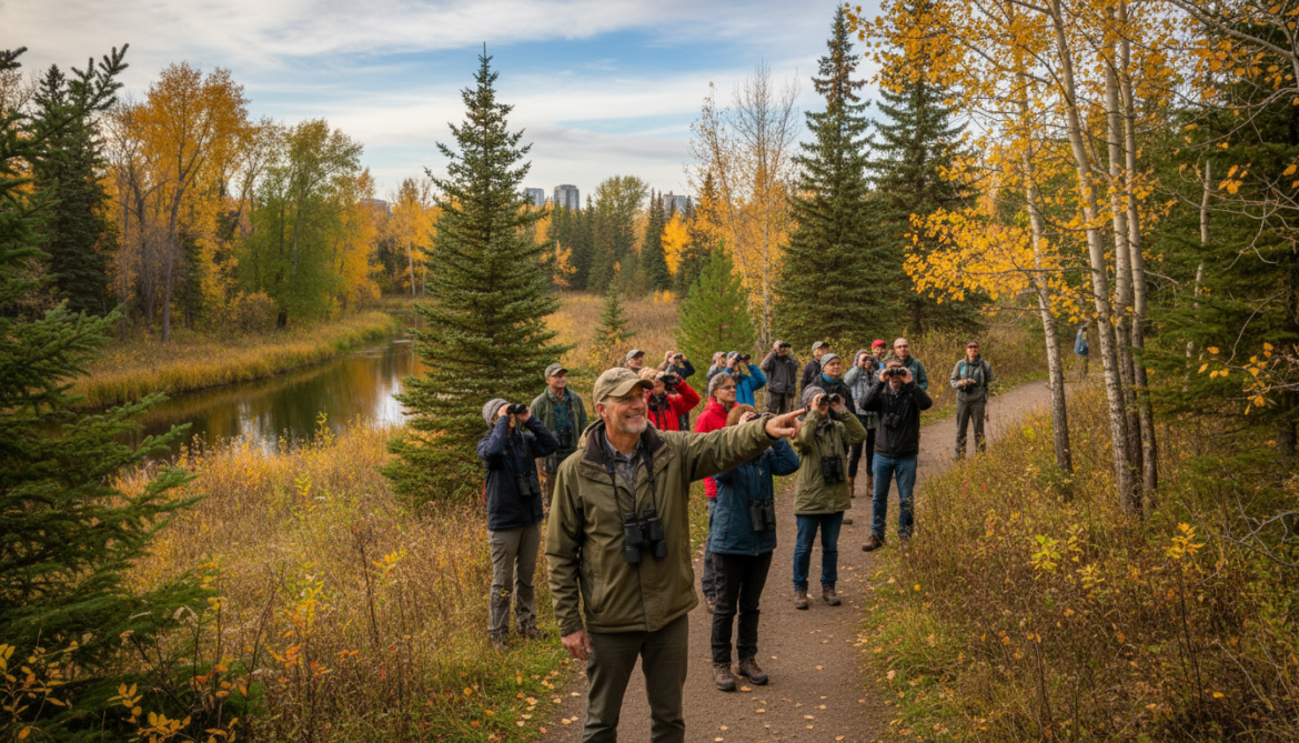 Edmonton birding walks led by Wild Birds Unlimited owner Dykstra