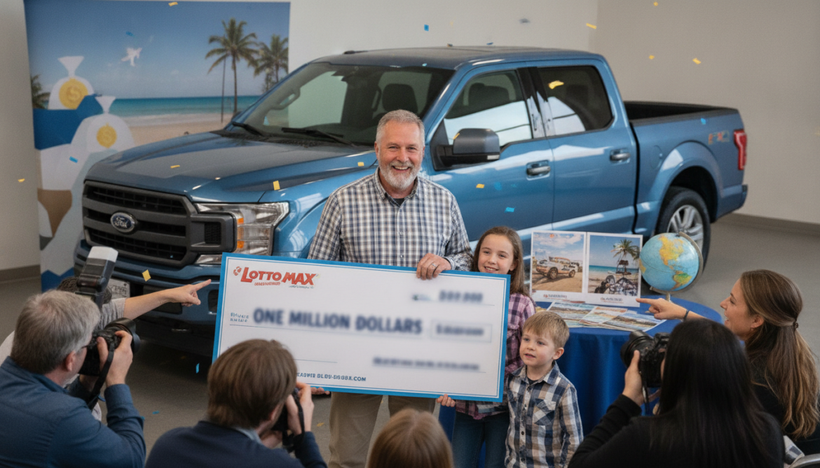 Edmonton man wins $1 million Lotto Max, plans new truck and trips