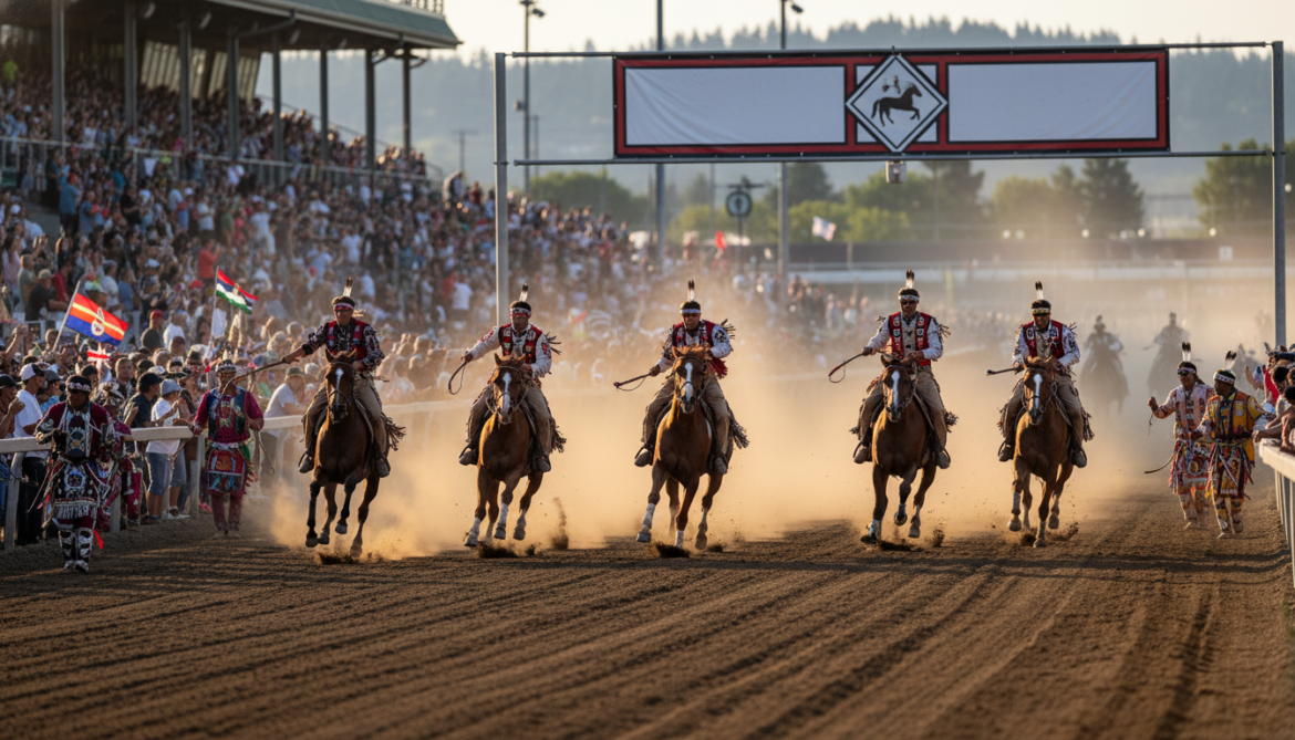 Muckleshoot Gold Cup Indian Relay returns to Auburn with $100,000 purse