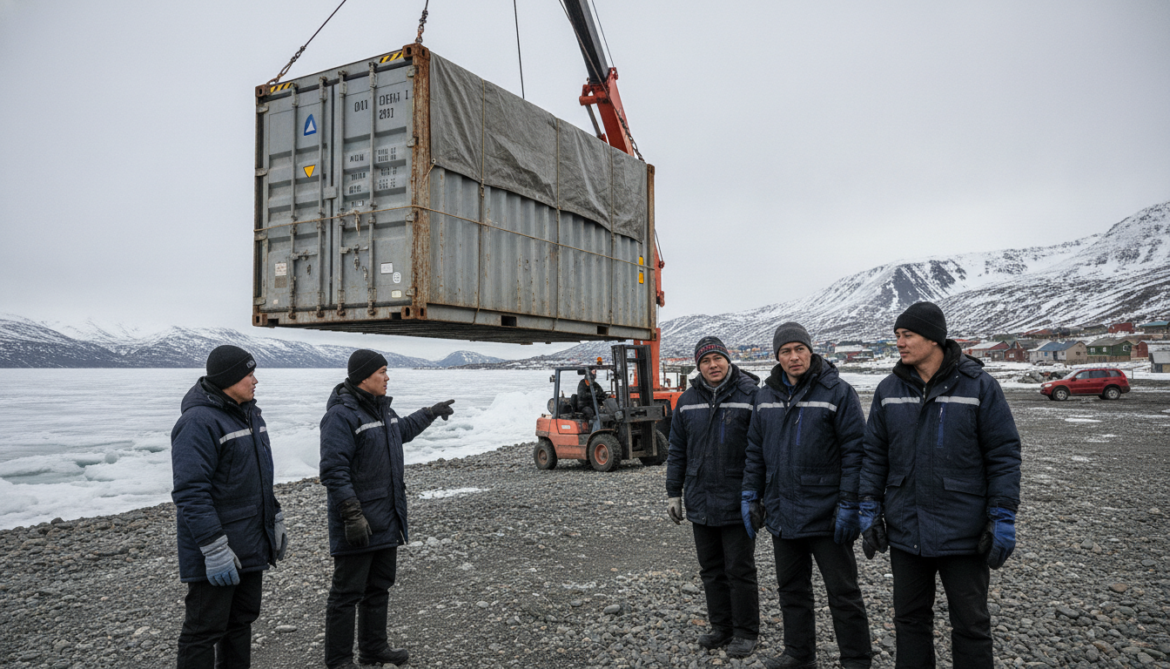 North of 60 Project ships container of staples and supplies to Ulukhaktok