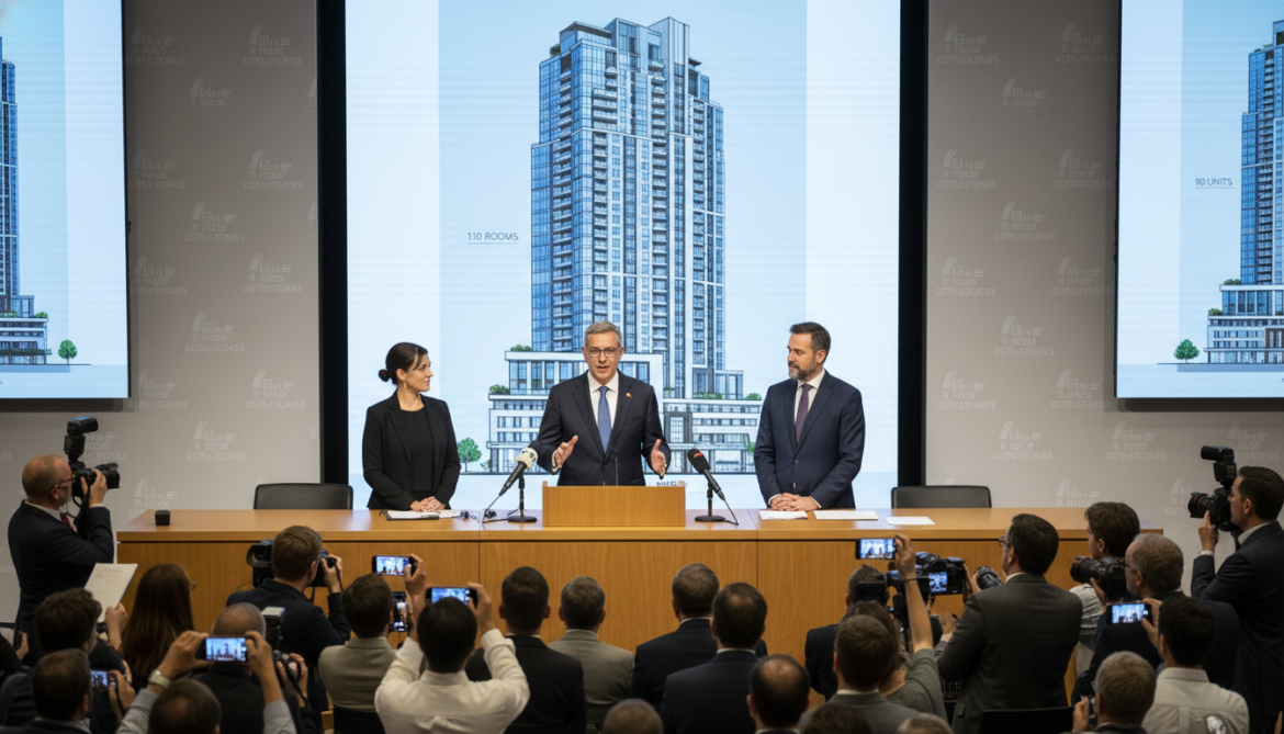 Petiot and partners propose 23-storey hotel-residential tower with 110 rooms, 90 units