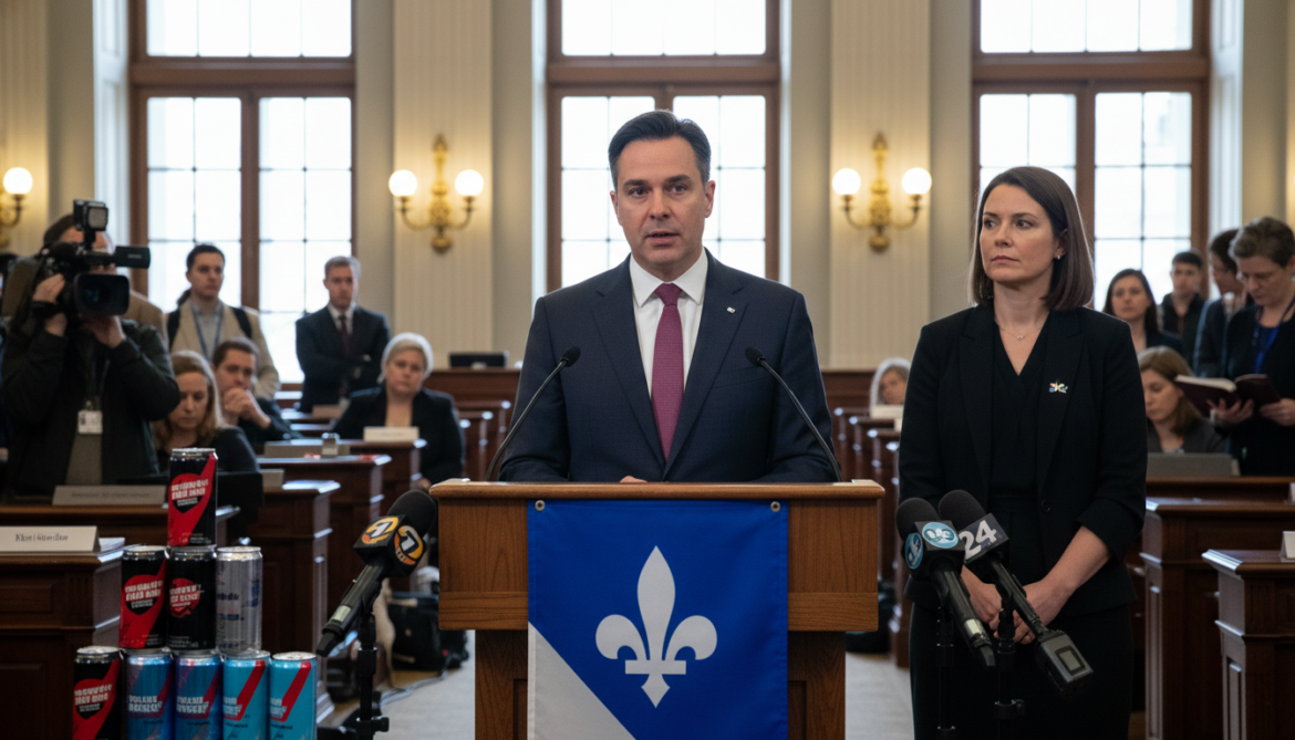 Quebec bill seeks to ban energy drinks for under-16s after teen death