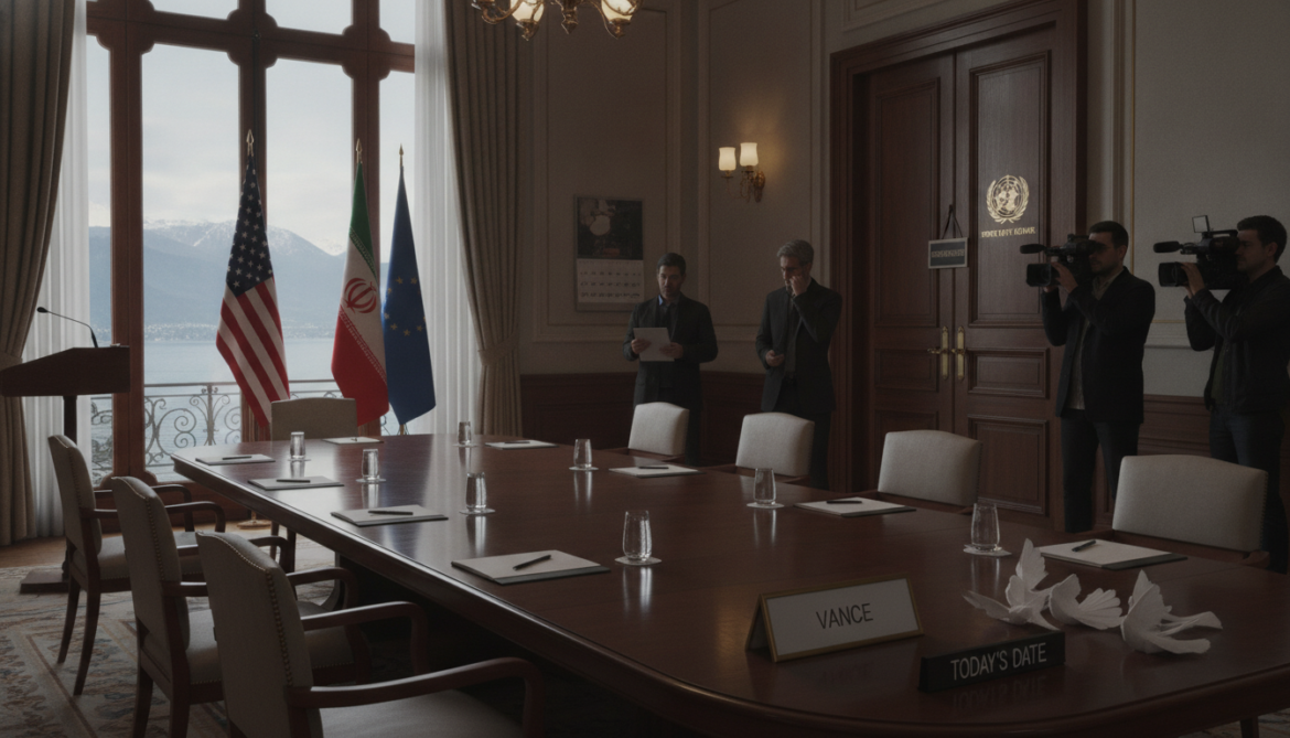 US-Iran peace negotiations in Switzerland indefinitely postponed after Vance cancels trip