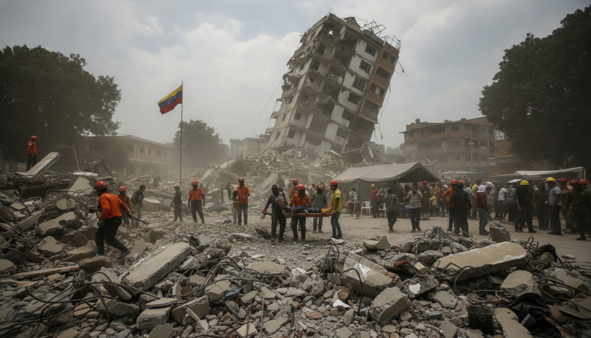 Venezuela earthquake kills at least 235 as rescues continue