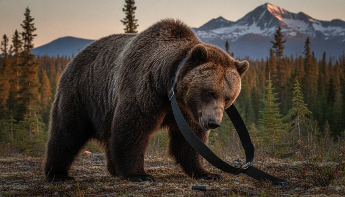 Well-known grizzly The Boss removes collar within week after capture