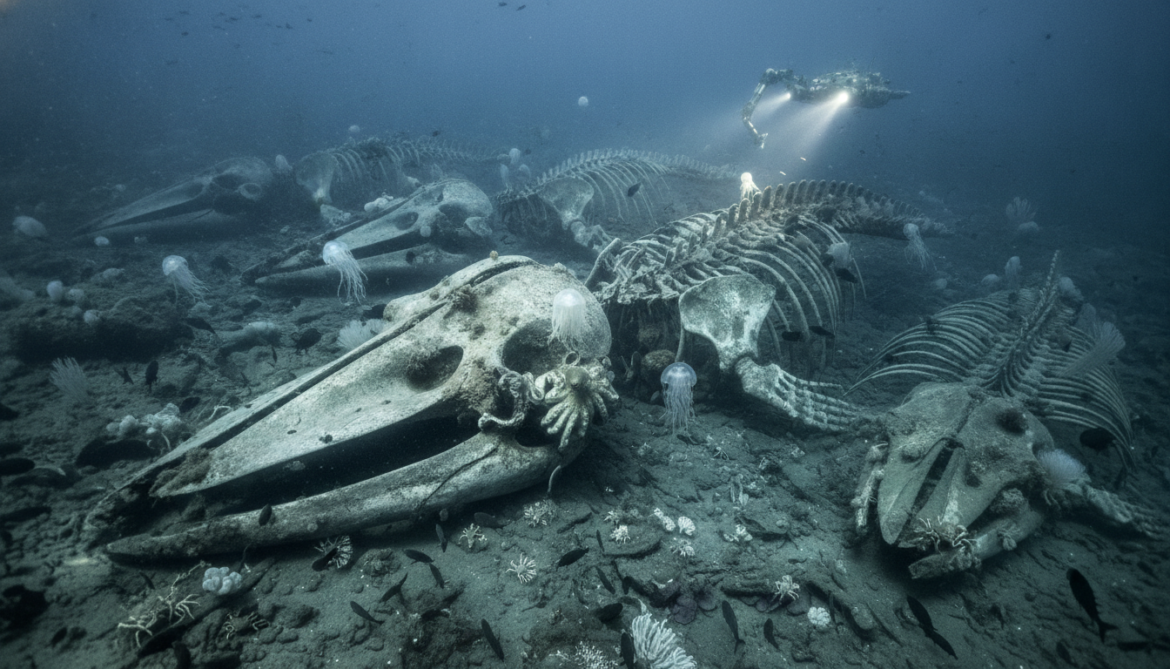 Whale graveyard discovered in Indian Ocean reveals thriving deep-sea ecosystem