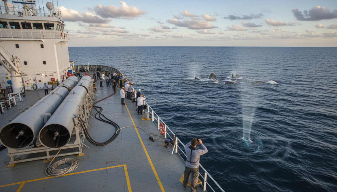 Gulf of Mexico Noise Research Reveals Air Gun Blasts Threaten Rice's Whales