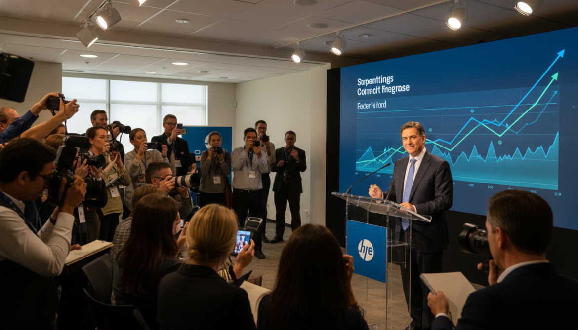 HPE raises 2026 revenue outlook to 29–33% and tops 2028 targets