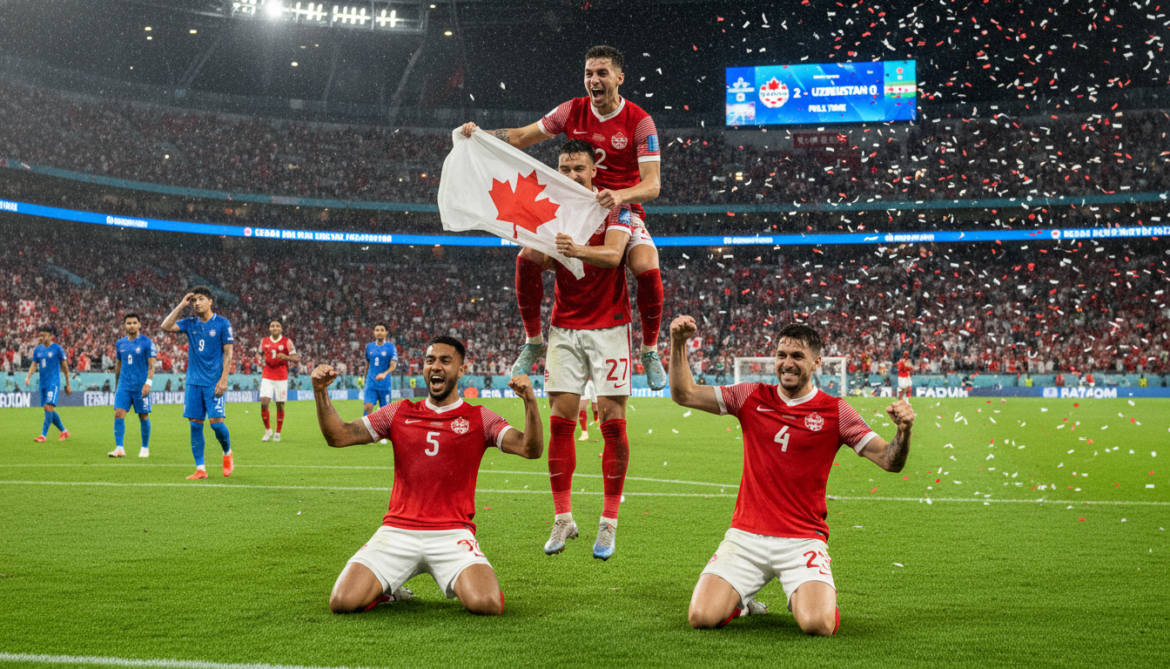 Canada defeats Uzbekistan 2-0 in FIFA international friendly