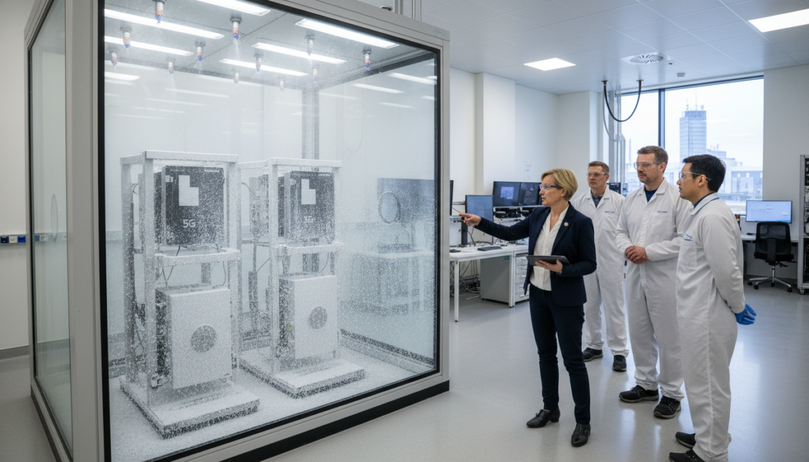 Nokia opens Oulu salt-air test chamber to validate 5G base stations