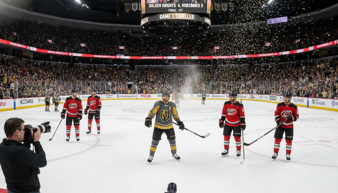 Golden Knights Game 1 Thriller Sets Stage for Epic Final Against Hurricanes