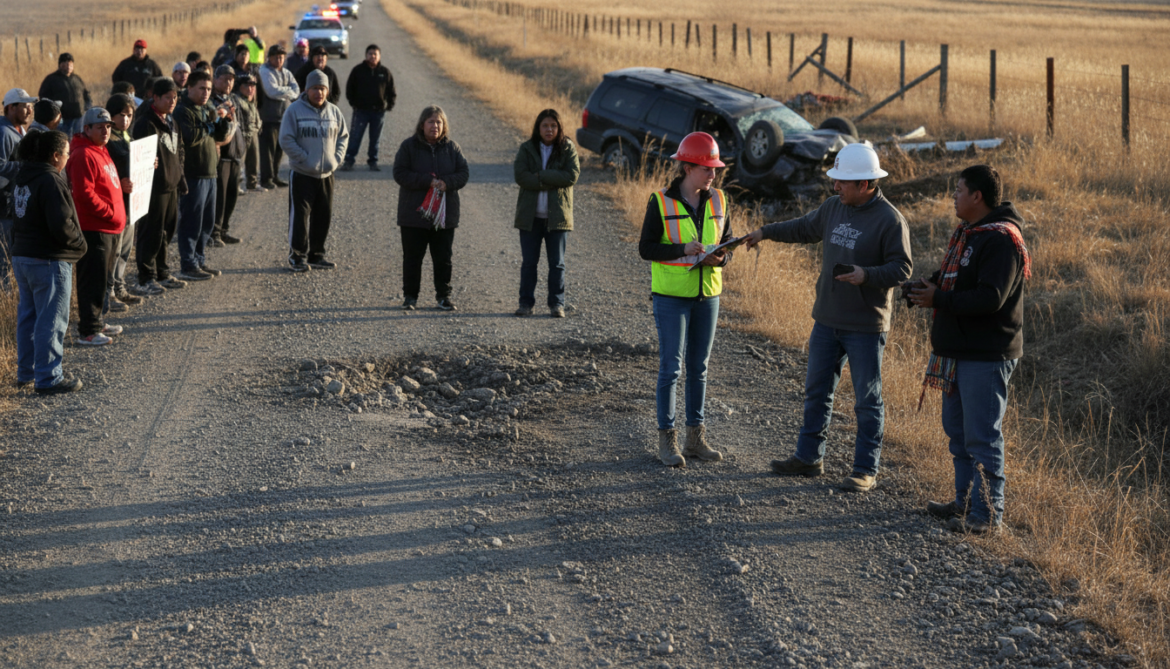 O'Chiese Road crash prompts renewed calls to pave rural route