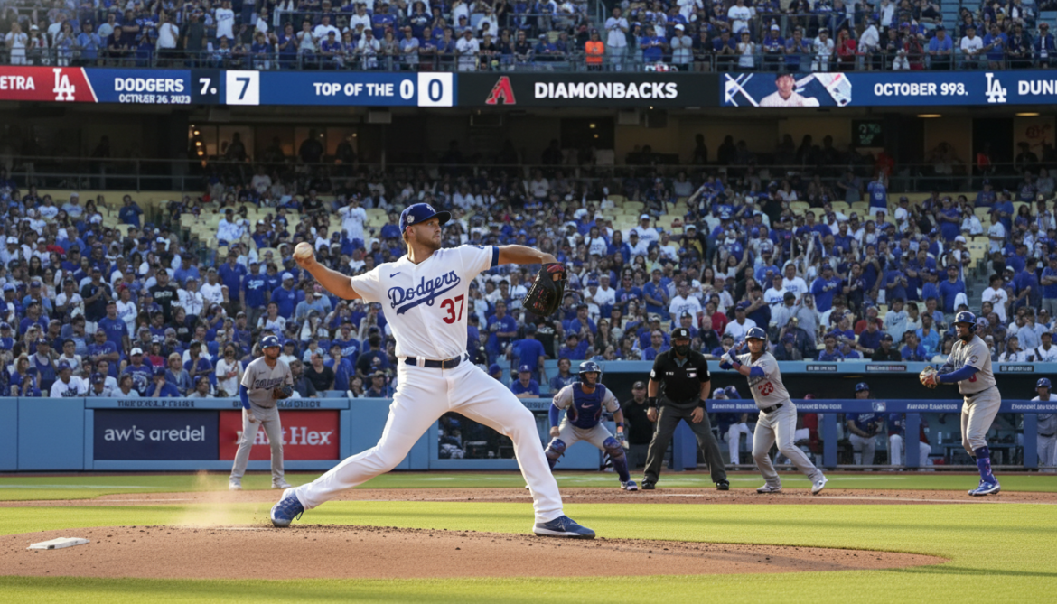 Dodgers shut out Diamondbacks 7-0 behind overpowering pitching
