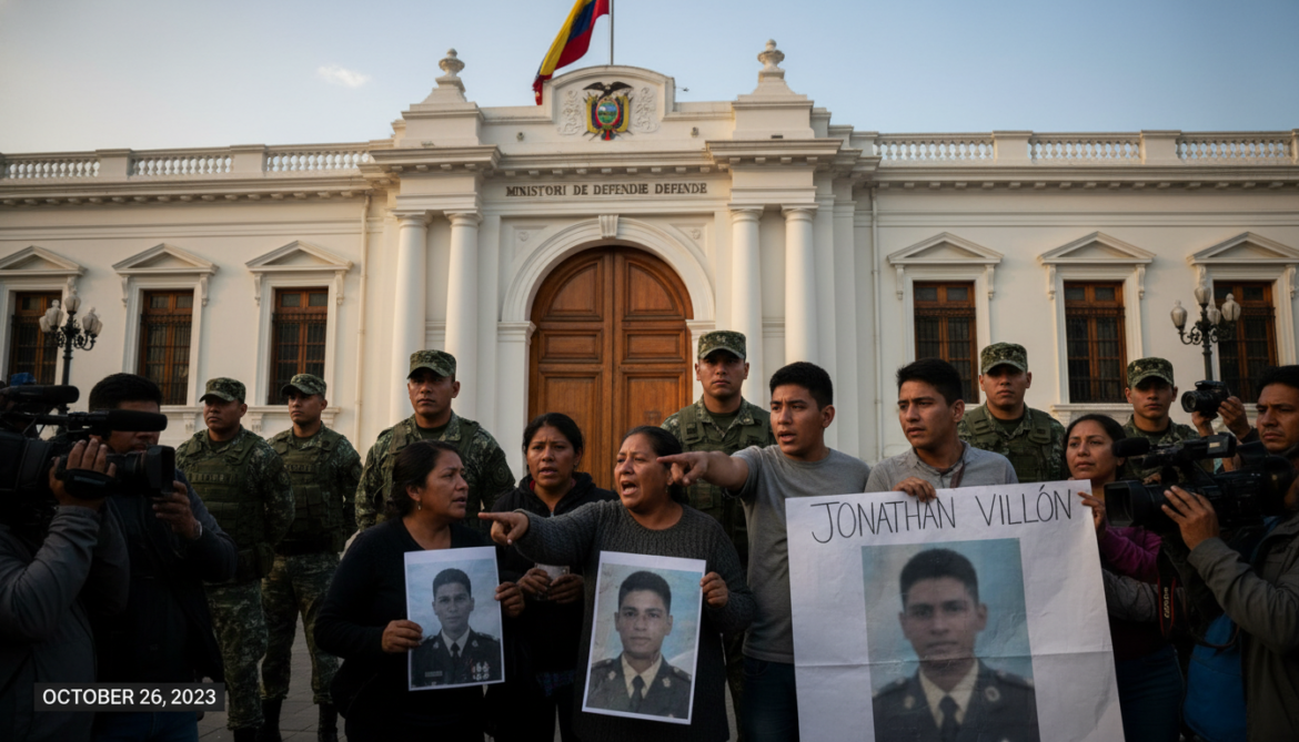 Jonathan Villon family accuses Ecuadorian military of obstructing investigation