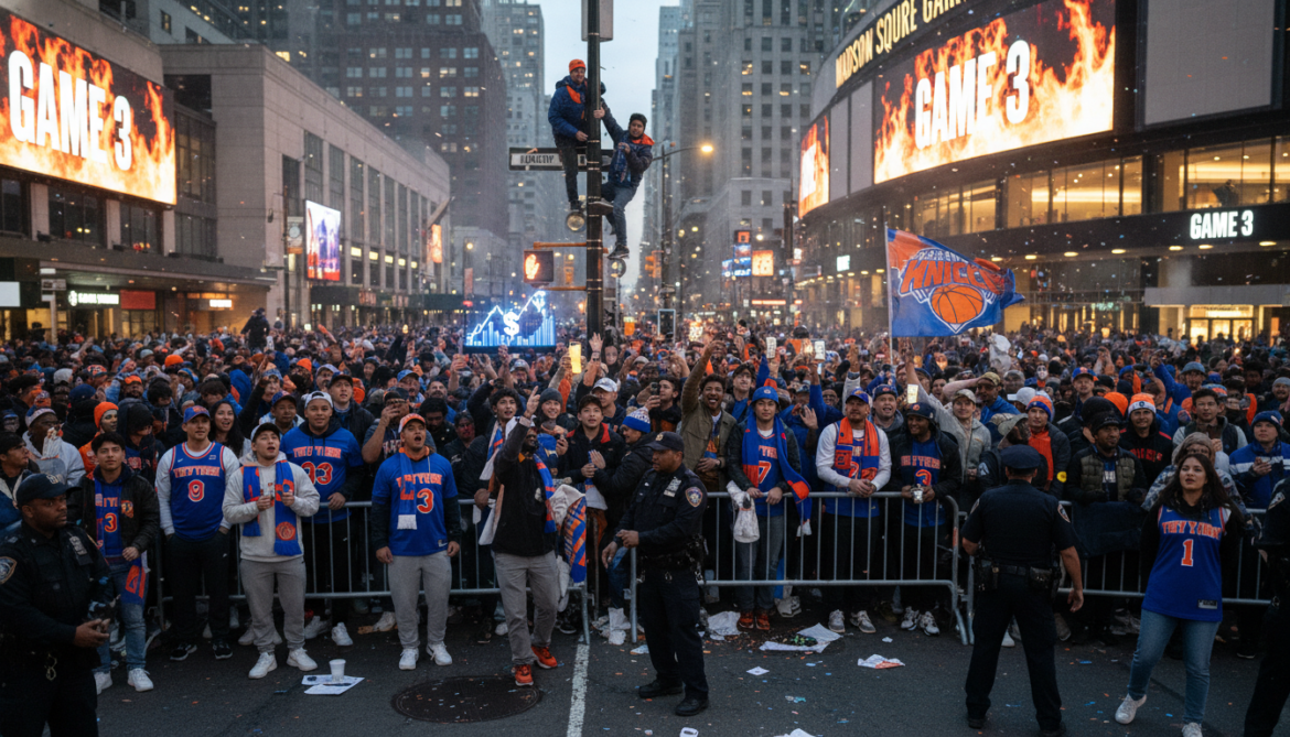 New York Knicks fans ignite city as Game 3 ticket prices soar