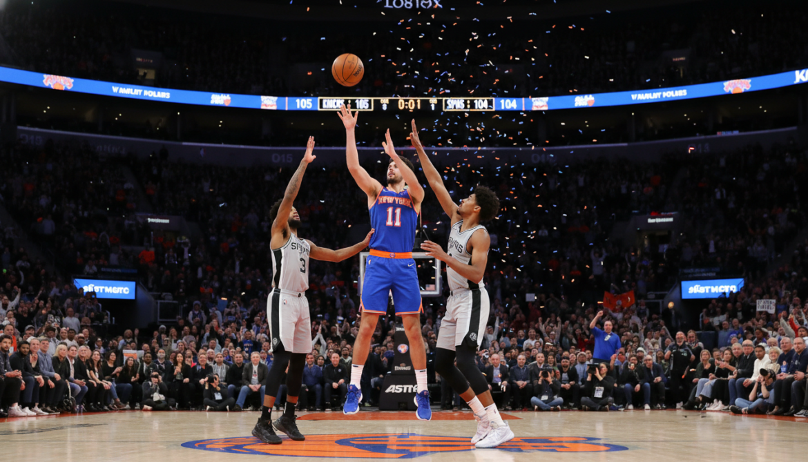 Knicks beat Spurs 105-104 as Brunson seals 2-0 NBA Finals lead