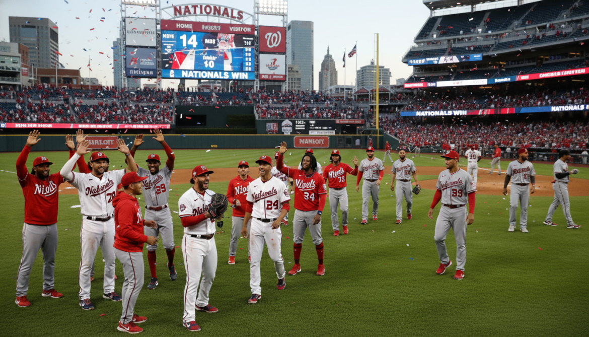 Nationals rout Diamondbacks 14-1 behind dominant offense and pitching