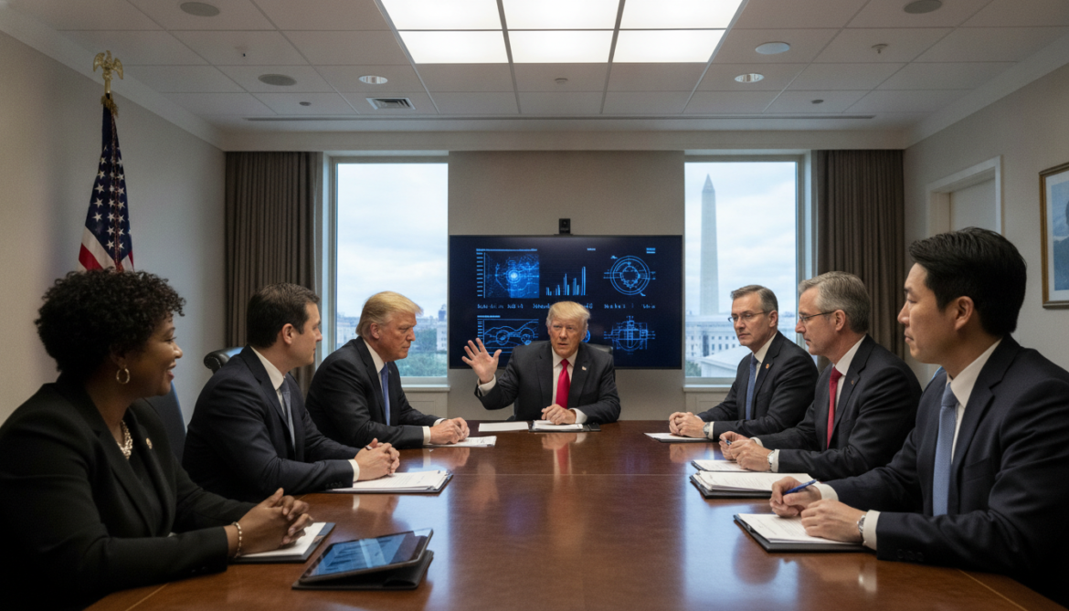 Trump administration explores equity stakes in AI firms to benefit Americans