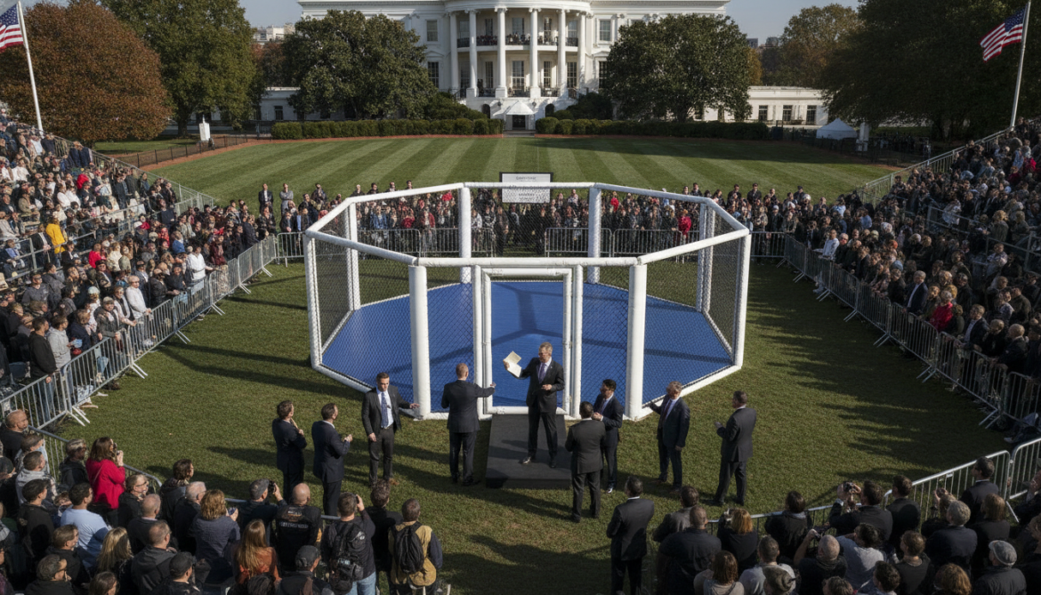 UFC Fight on White House South Lawn Faces Federal Lawsuit Seeking Halt