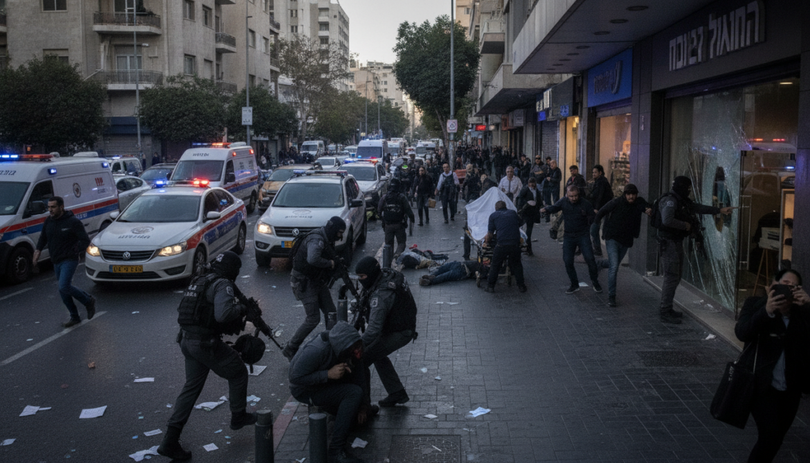 Arab Israeli Gunman Kills One, Injures at Least Five in Central Israel