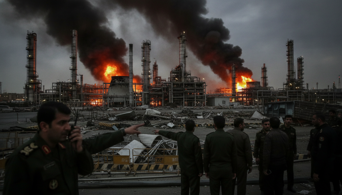 Mahshahr Petrochemical Complex hit in Israeli strike, Iran reports damage