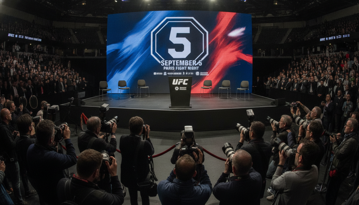 UFC Announces Fifth Straight Paris Fight Night at Accor Arena September 5