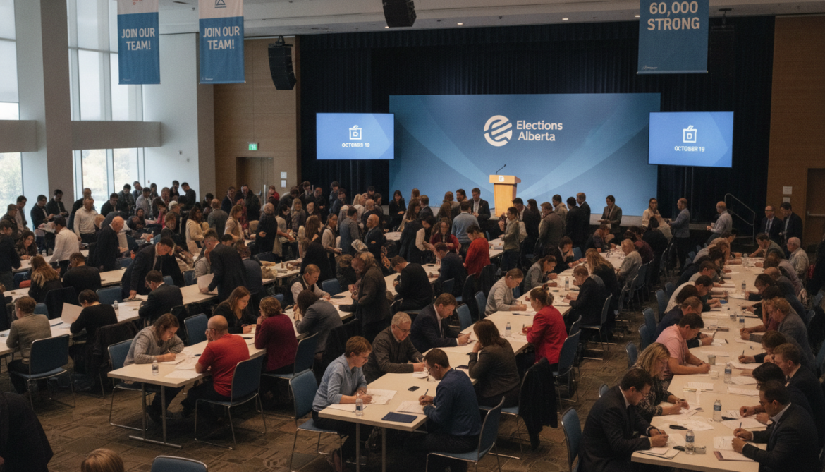 Elections Alberta launches recruitment for 60,000 workers ahead of October 19 referendum