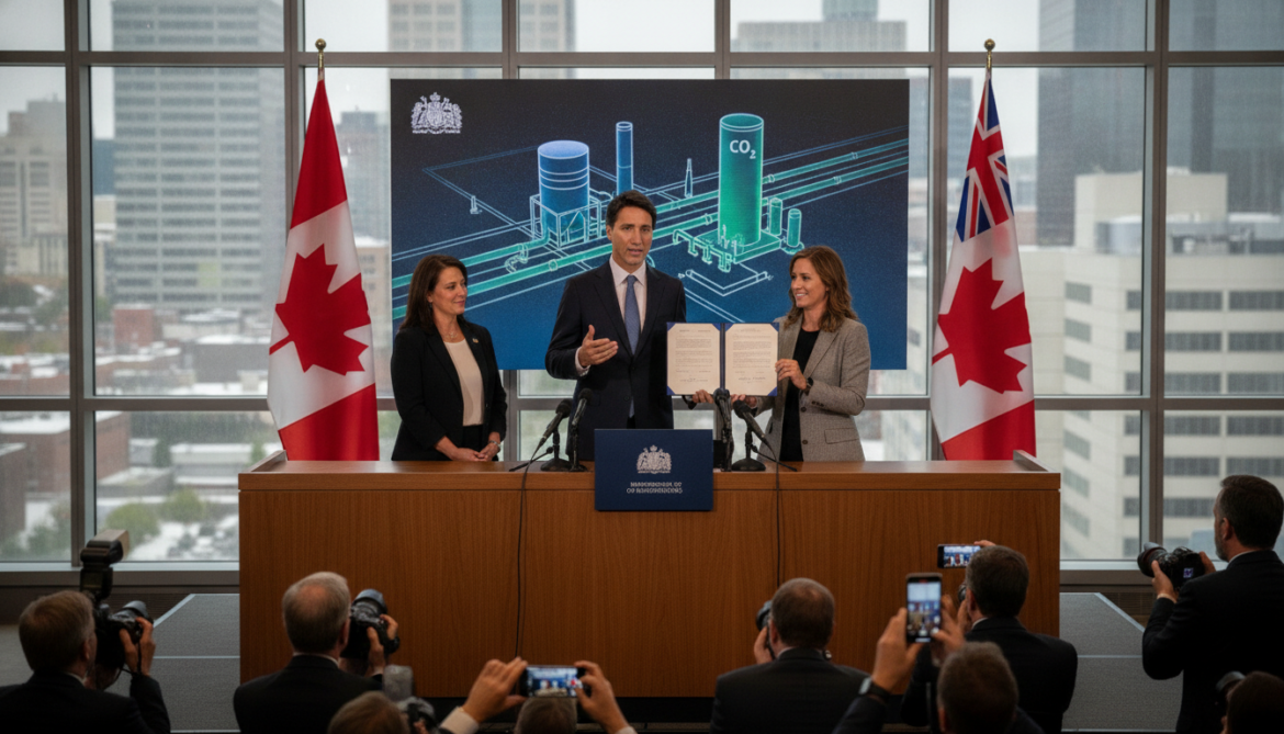 Alberta advances pipeline expansion and carbon capture push under federal MOU
