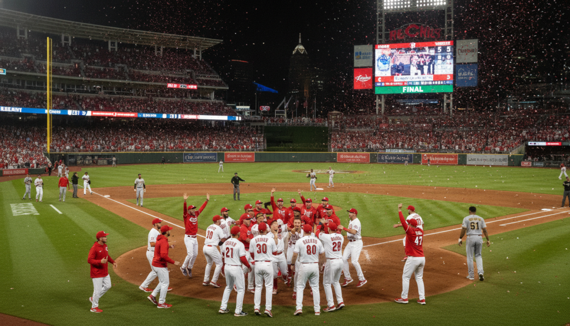Cincinnati Reds rally late to defeat San Diego Padres 5-3