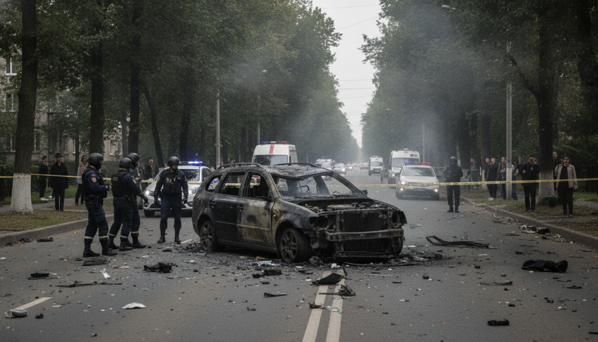 Senior Russian Military Officer Killed in Car Explosion Near Moscow
