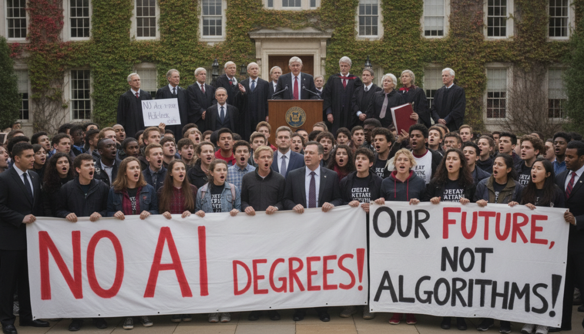Universities' rush to AI sparks student boos and academic warnings