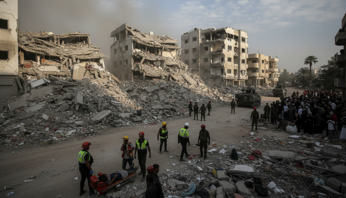 Israeli strike kills four near Jabalia after Phase 2 Gaza talks