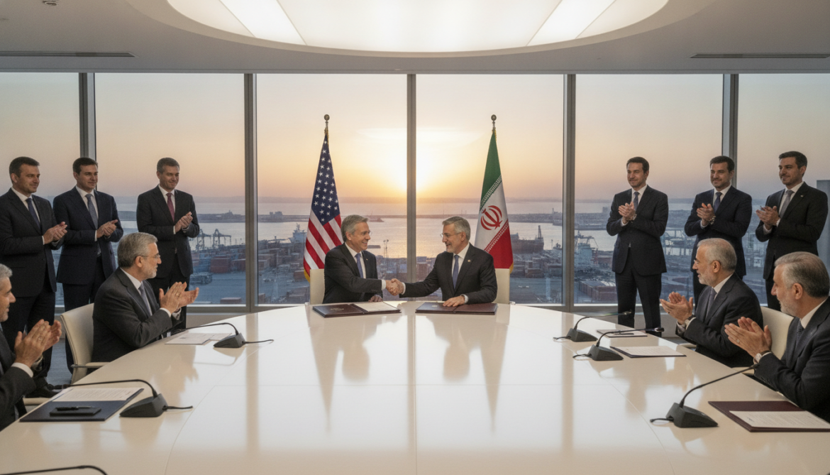 US and Iran Agree Deal to End Hostilities, Reopen Strait of Hormuz