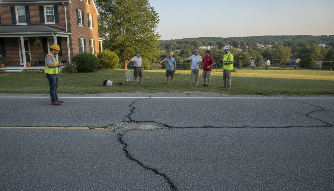 Maryland Earthquake Registers 2.4 Magnitude Near Bel Air North