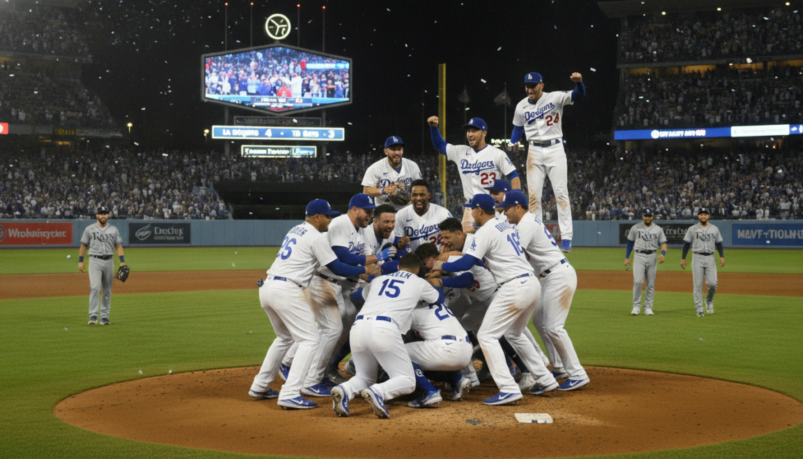 Dodgers rally late to edge Rays 4-3 in MLB matchup