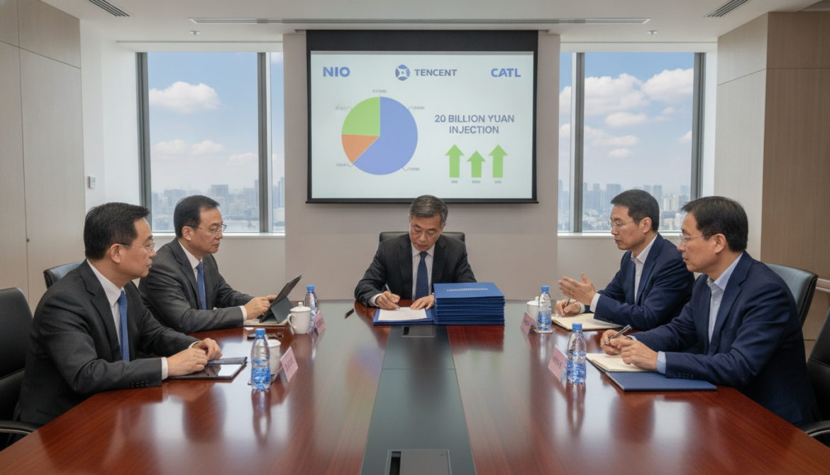 Founder Liang injects 20 billion yuan as Tencent and CATL consider funding