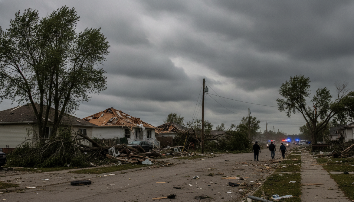 Girouxville tornado strikes without warning, rips roofs and uproots trees